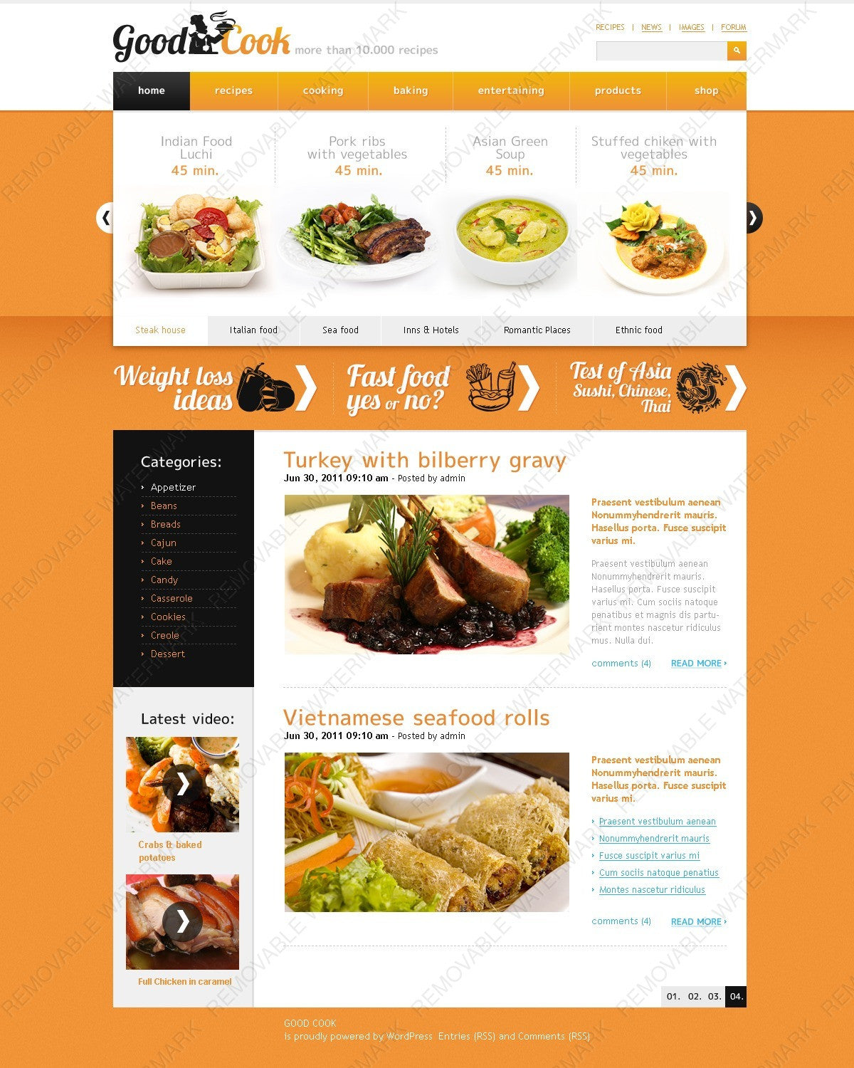 WordPress Themes - GoWebBaby.Com