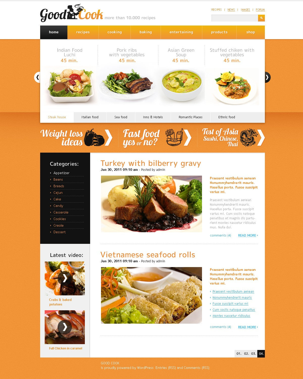WordPress Themes - GoWebBaby.Com