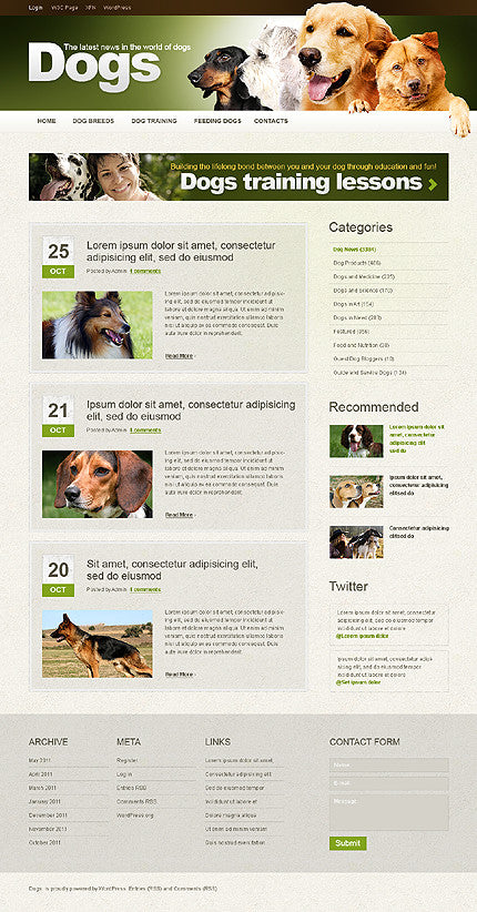 WordPress Themes - GoWebBaby.Com