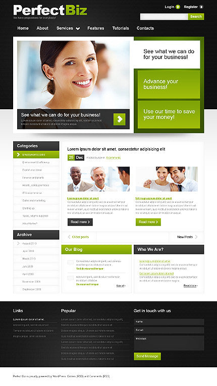 WordPress Themes - GoWebBaby.Com