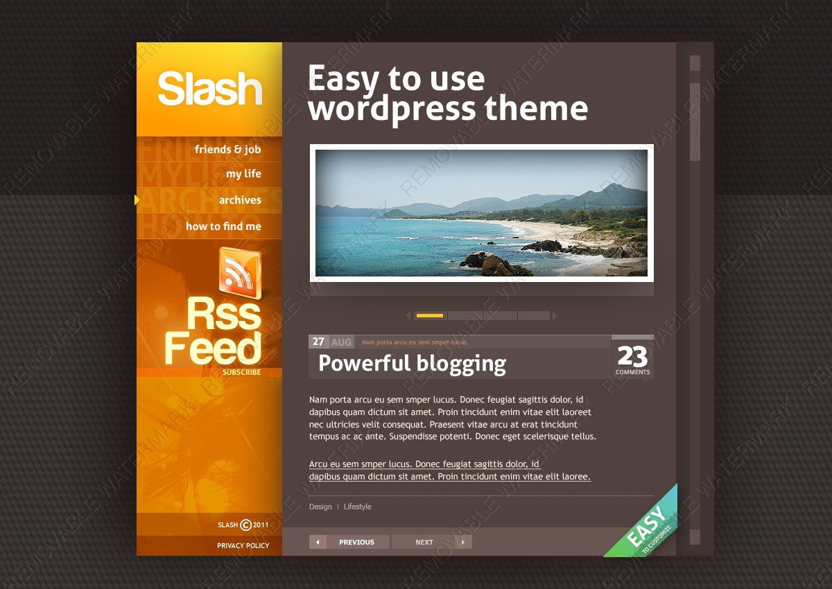 WordPress Themes - GoWebBaby.Com
