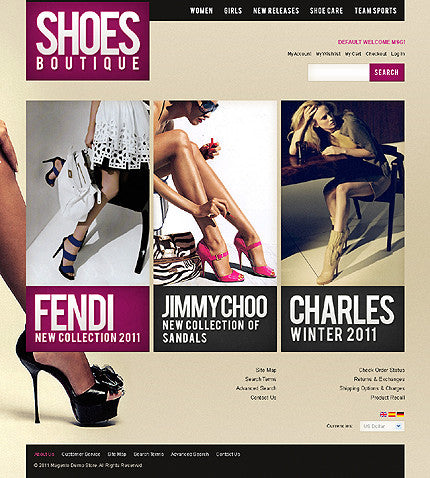 Magento Themes - GoWebBaby.Com