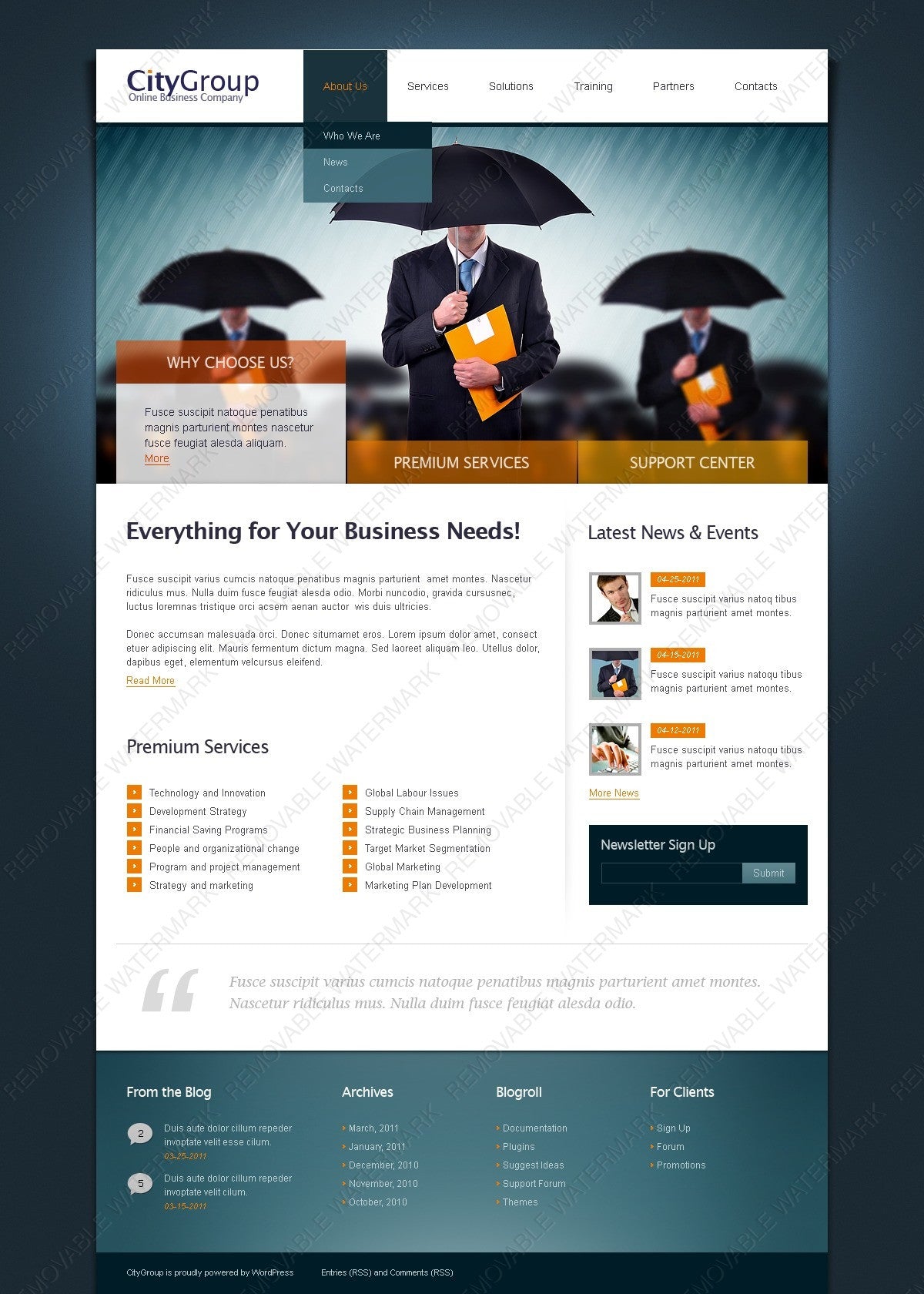 WordPress Themes - GoWebBaby.Com