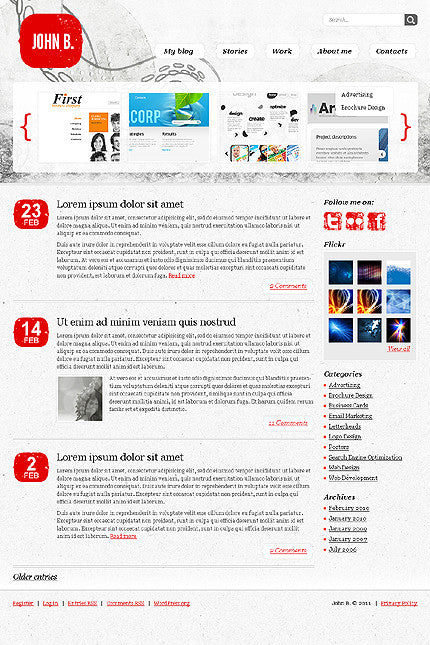 WordPress Themes - GoWebBaby.Com