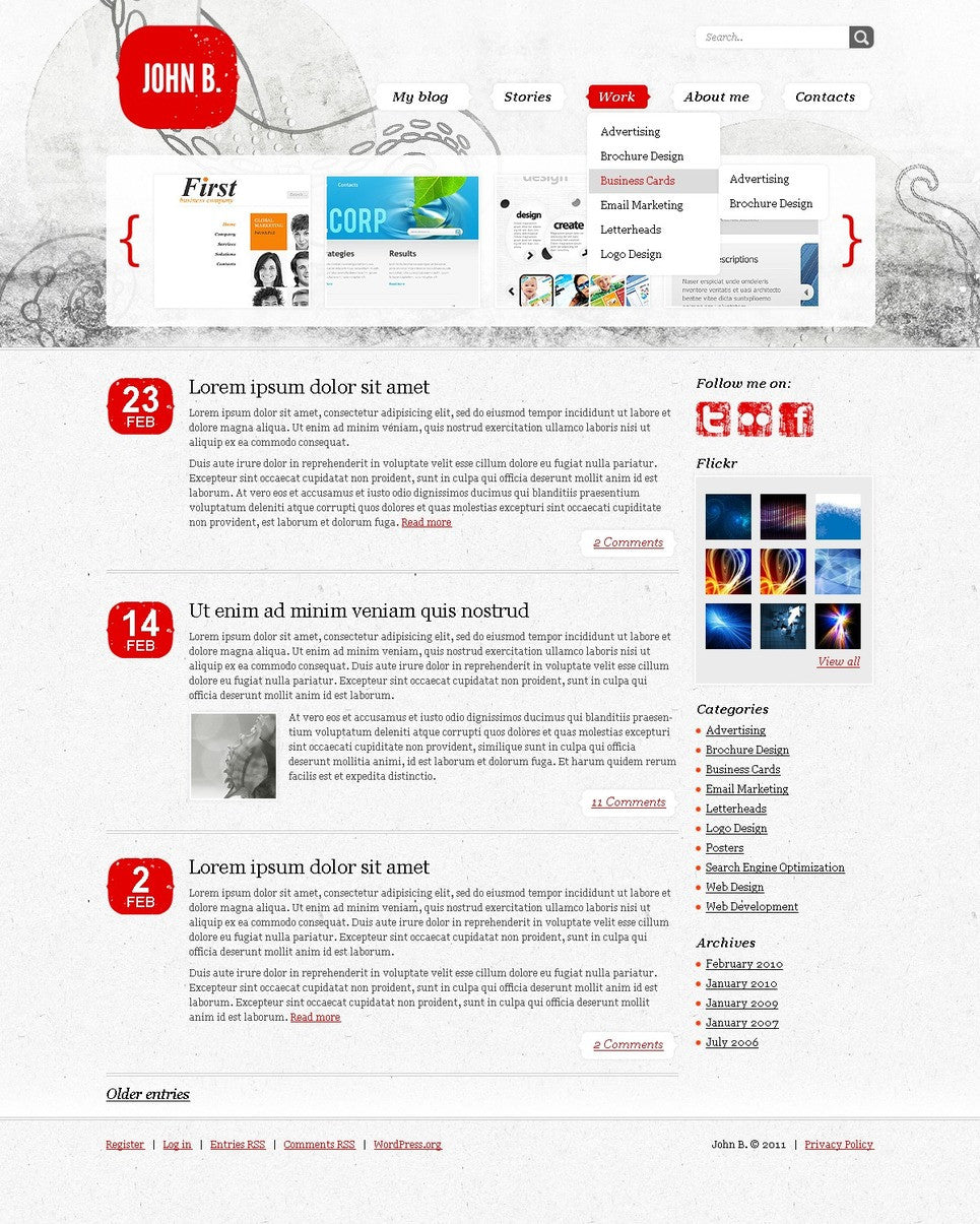 WordPress Themes - GoWebBaby.Com
