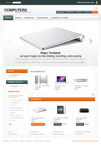 Magento Themes - GoWebBaby.Com