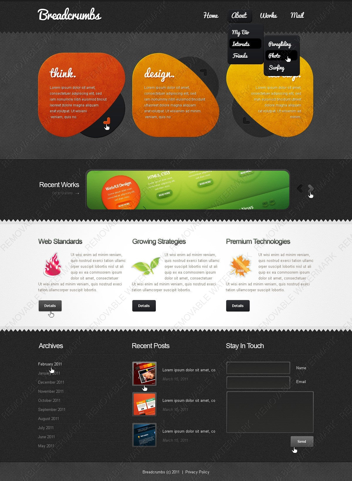 WordPress Themes - GoWebBaby.Com