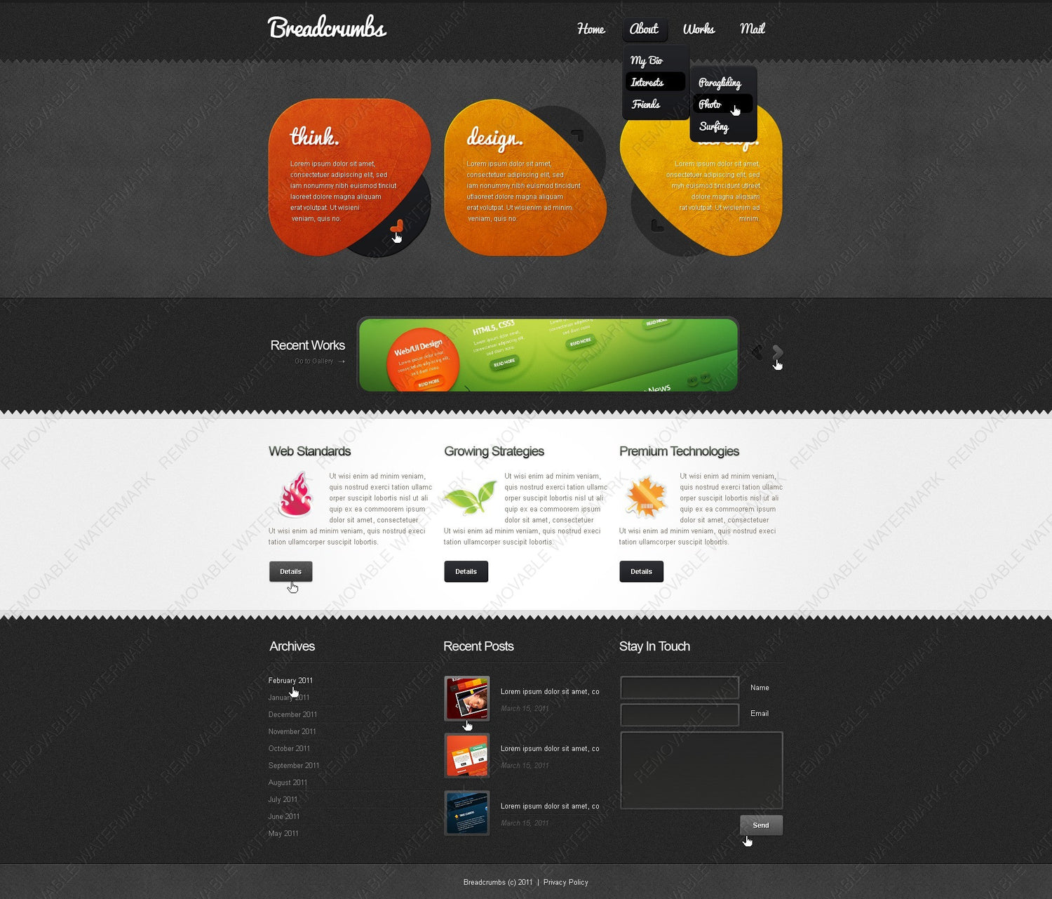WordPress Themes - GoWebBaby.Com