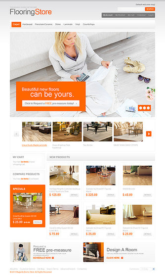 Magento Themes - GoWebBaby.Com