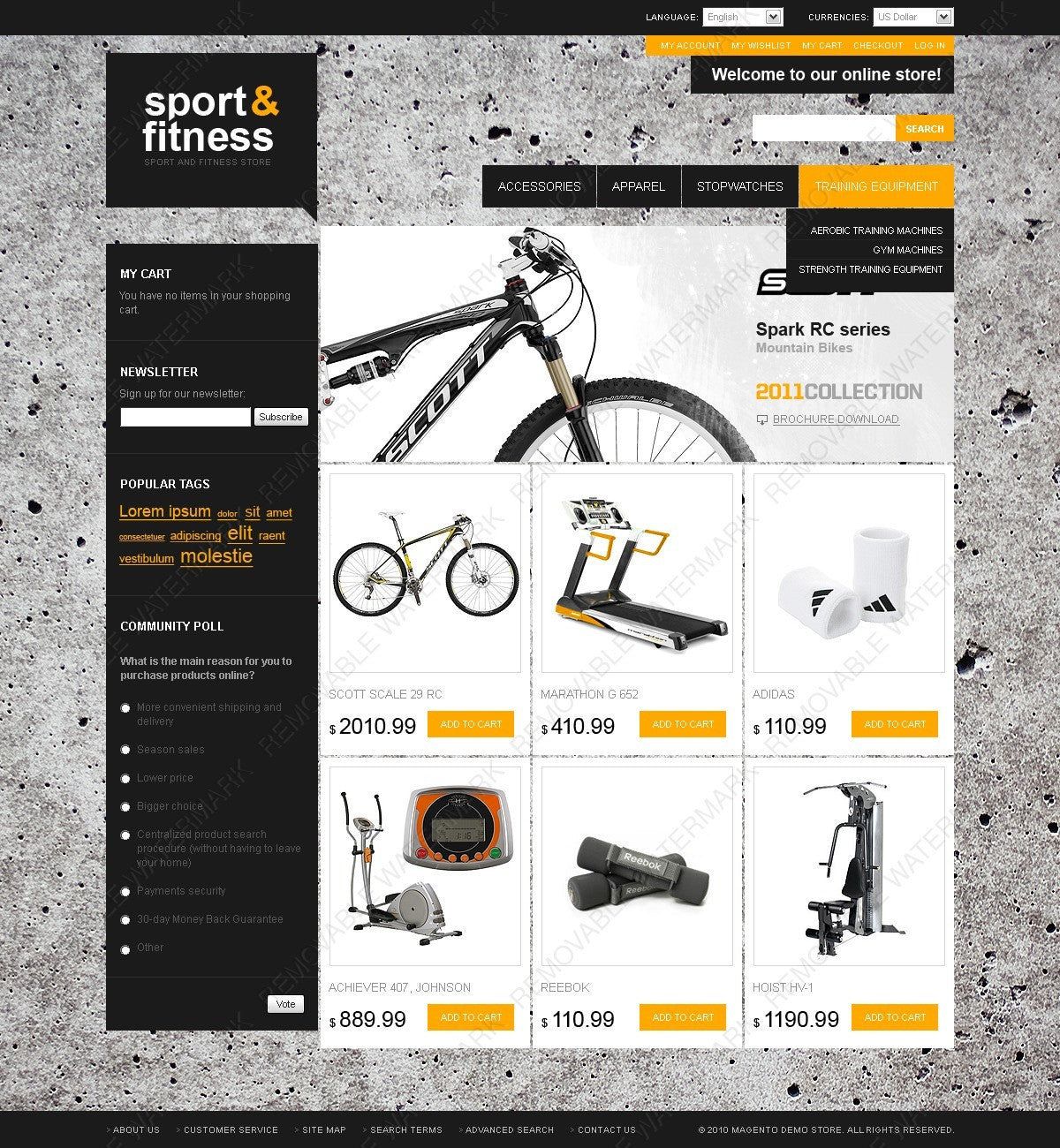 Magento Themes - GoWebBaby.Com