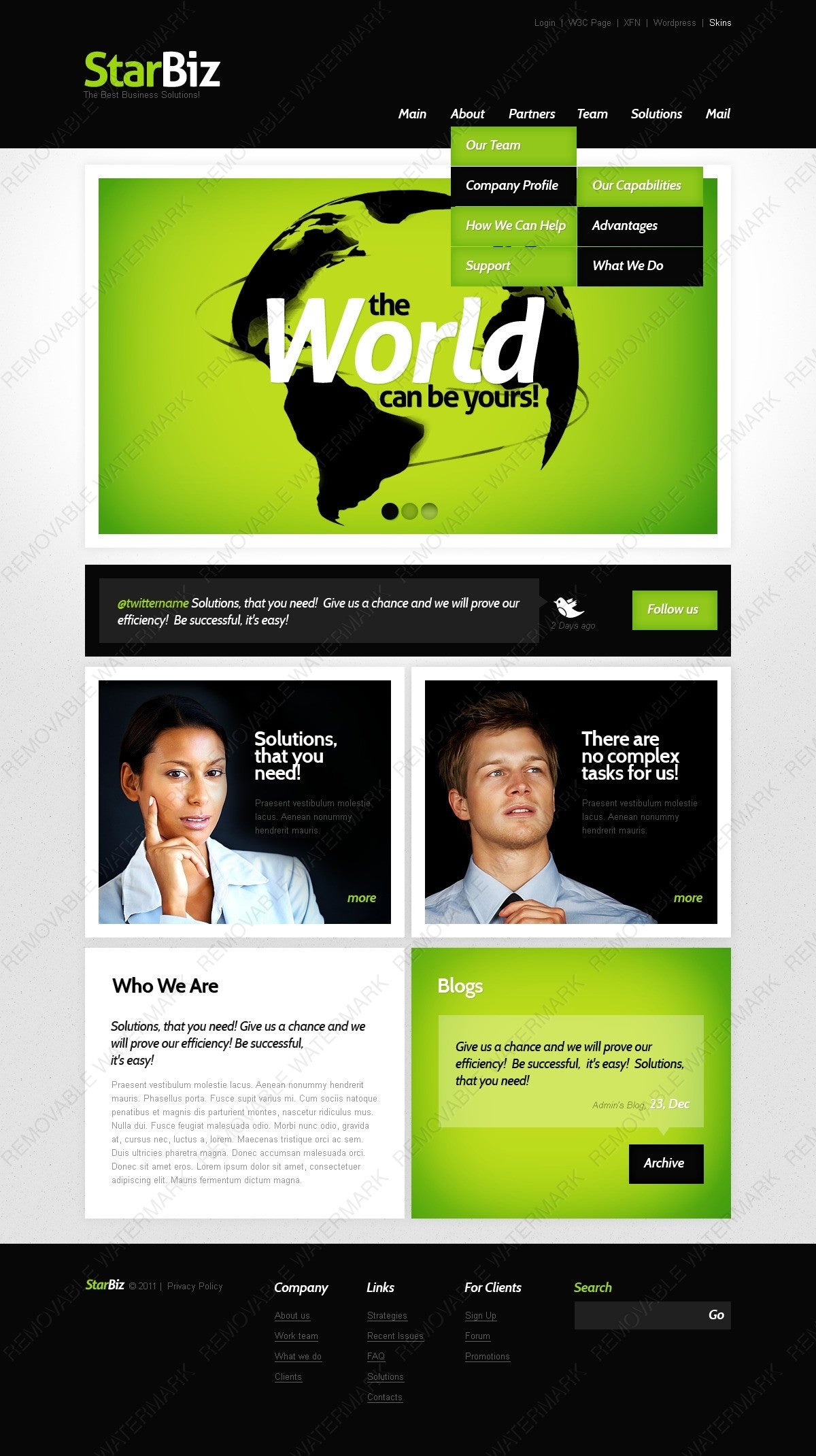 WordPress Themes - GoWebBaby.Com