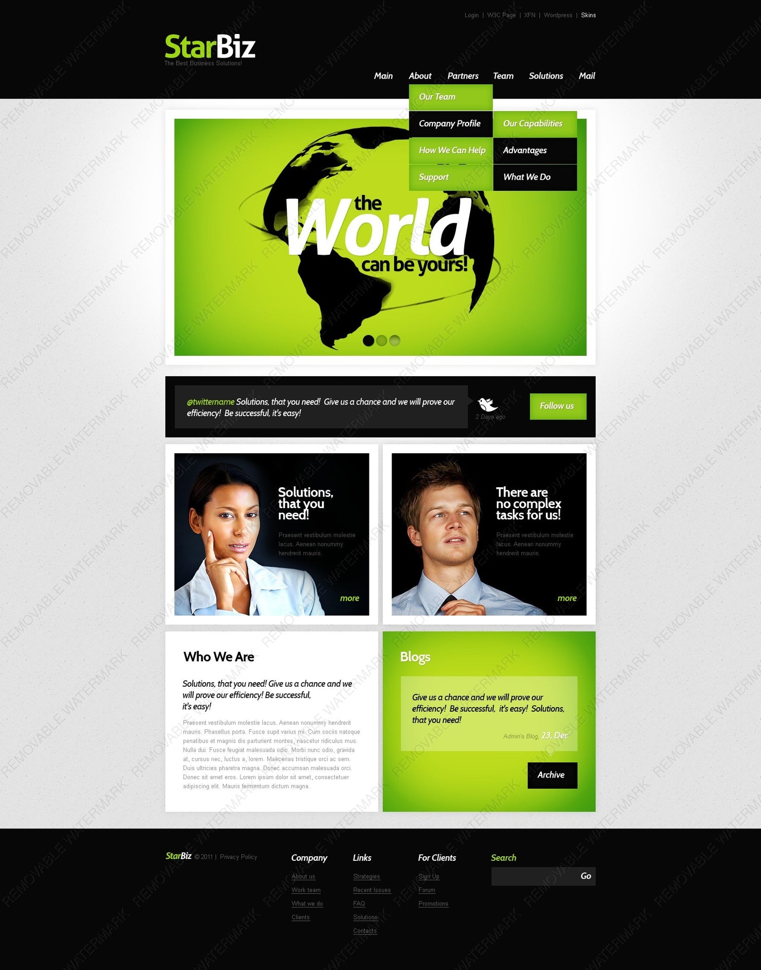 WordPress Themes - GoWebBaby.Com