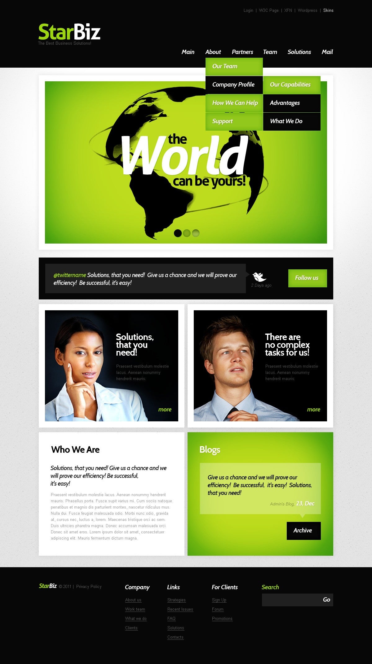 WordPress Themes - GoWebBaby.Com