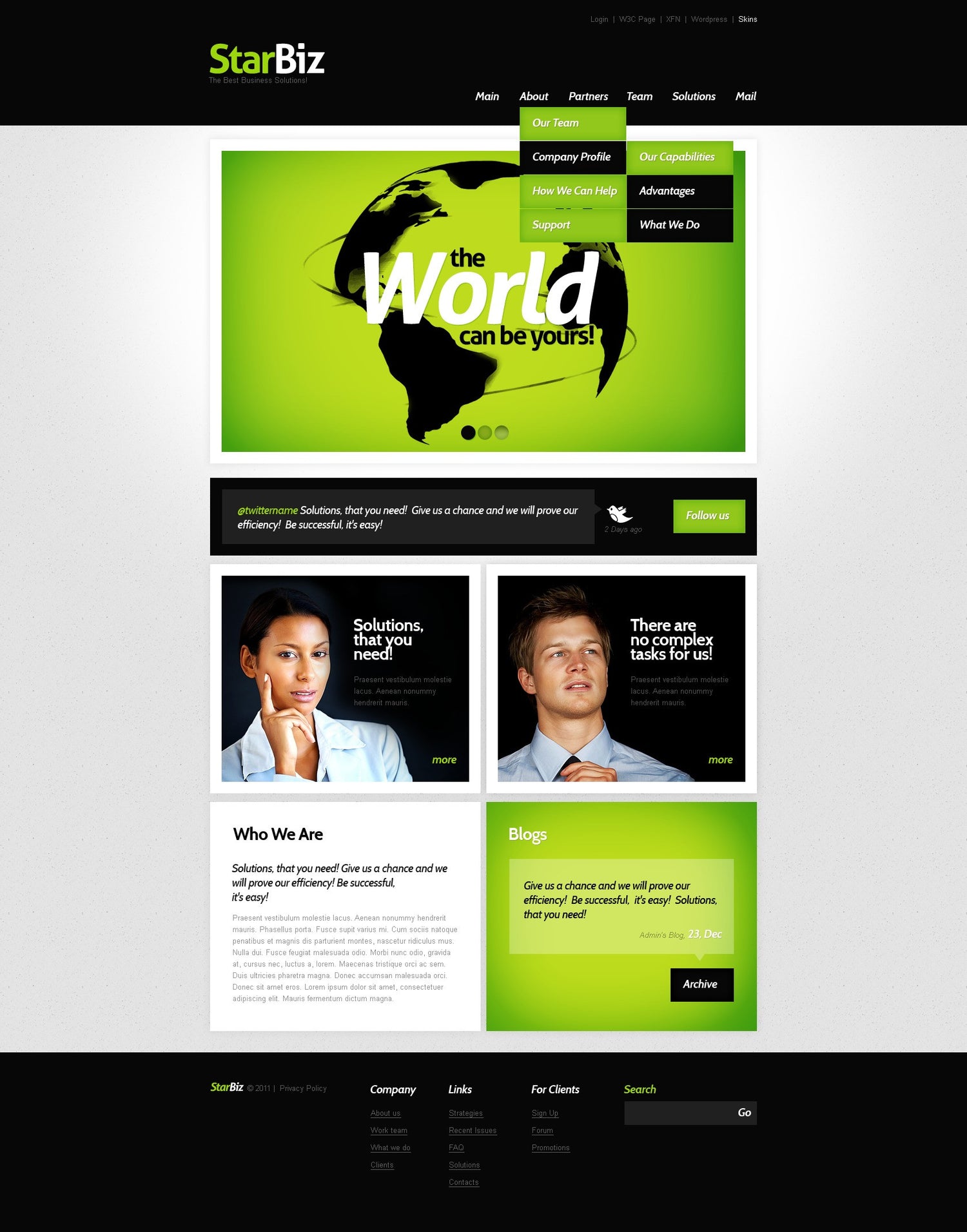 WordPress Themes - GoWebBaby.Com