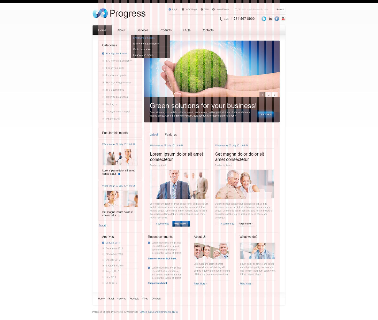 WordPress Themes - GoWebBaby.Com