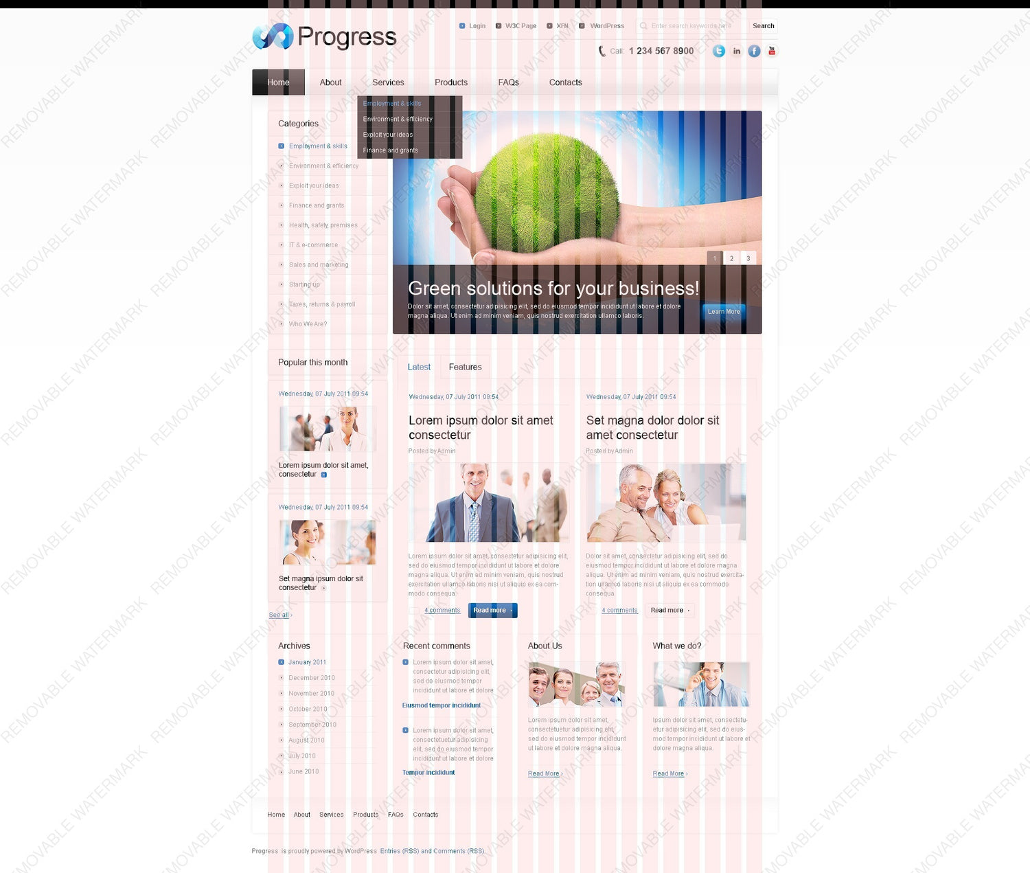 WordPress Themes - GoWebBaby.Com