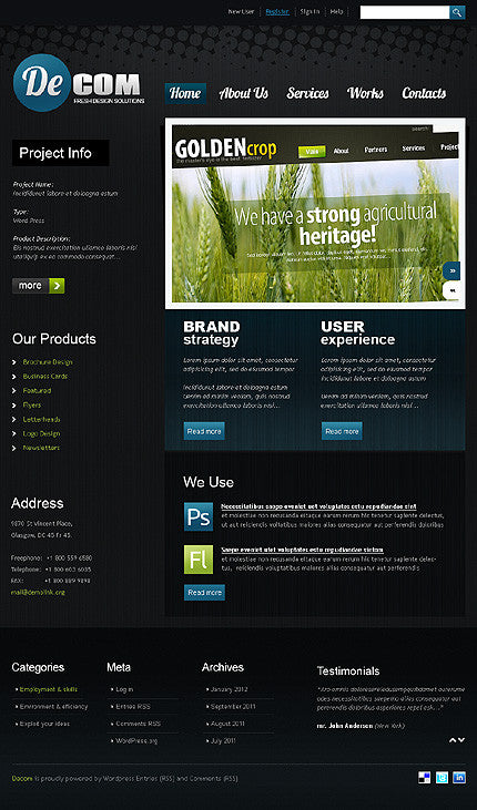 WordPress Themes - GoWebBaby.Com