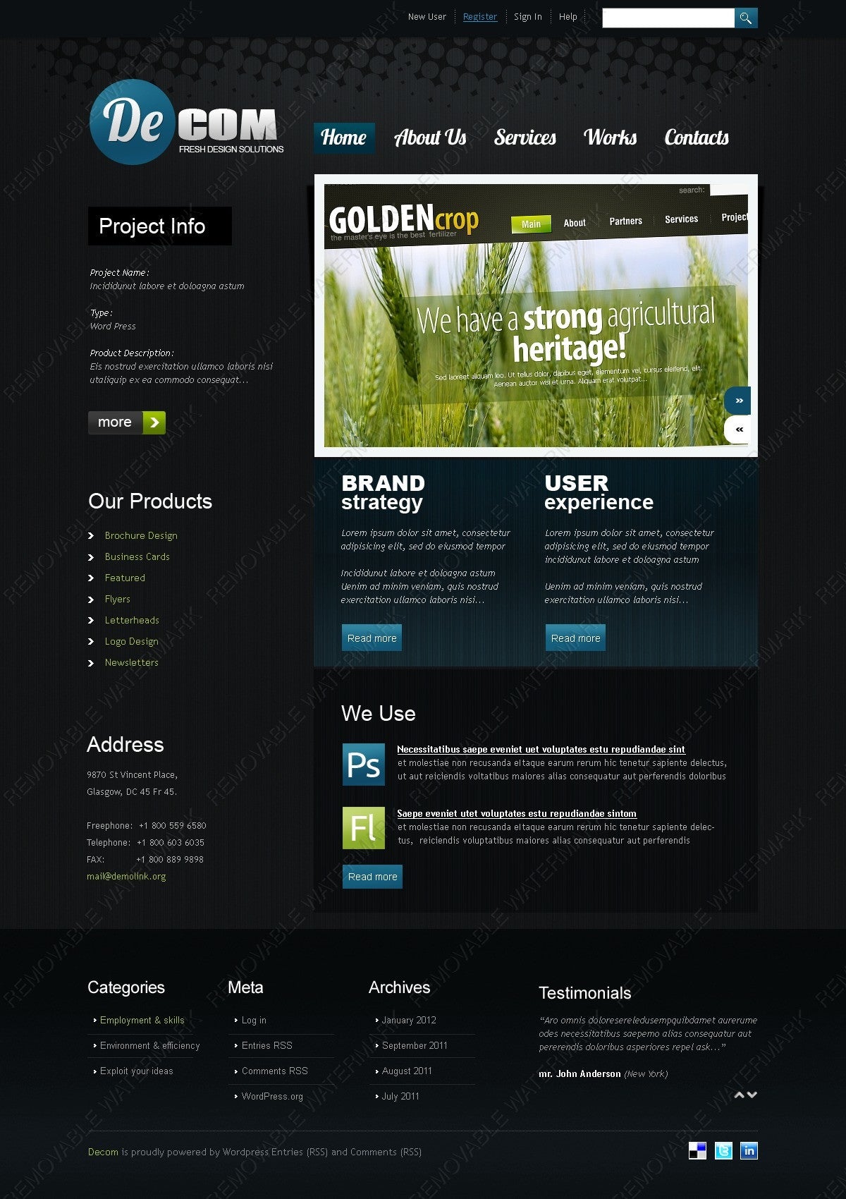 WordPress Themes - GoWebBaby.Com
