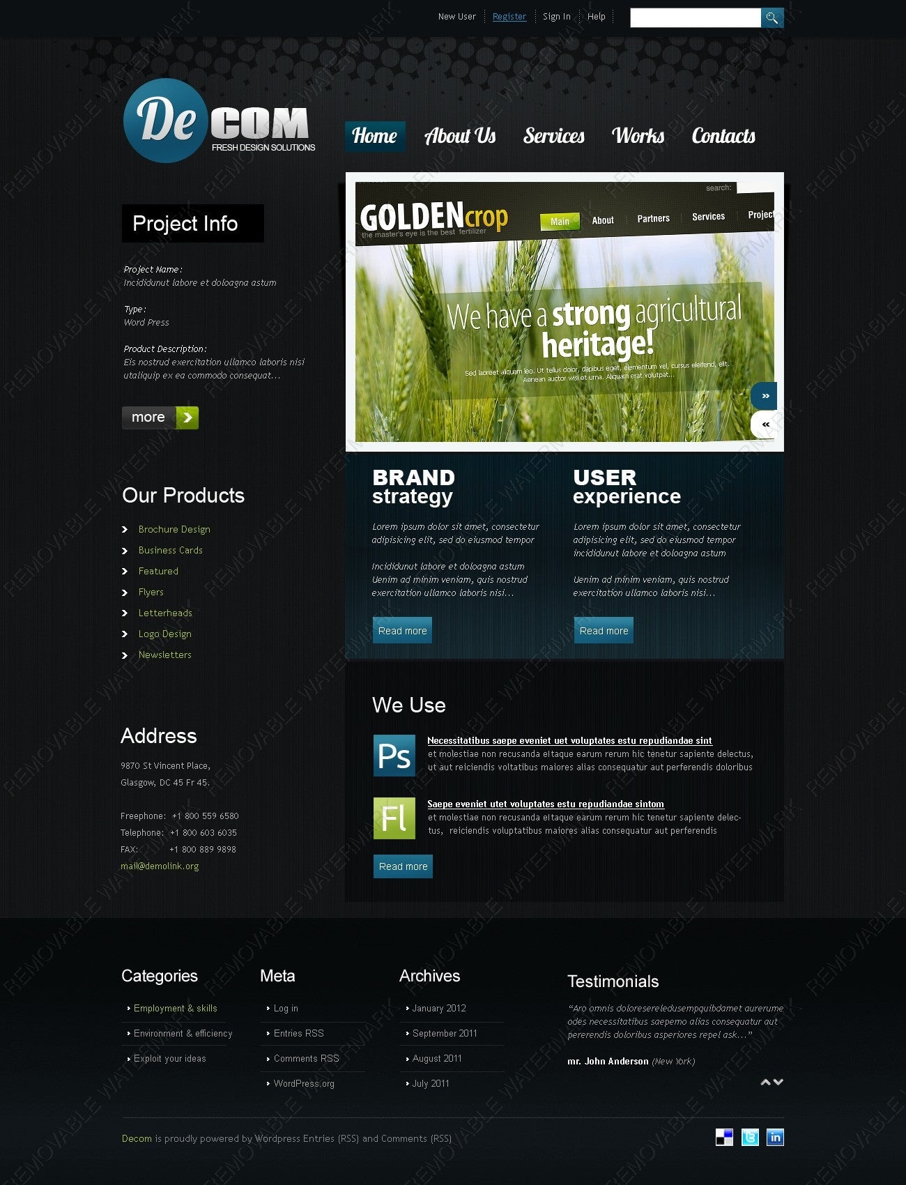 WordPress Themes - GoWebBaby.Com