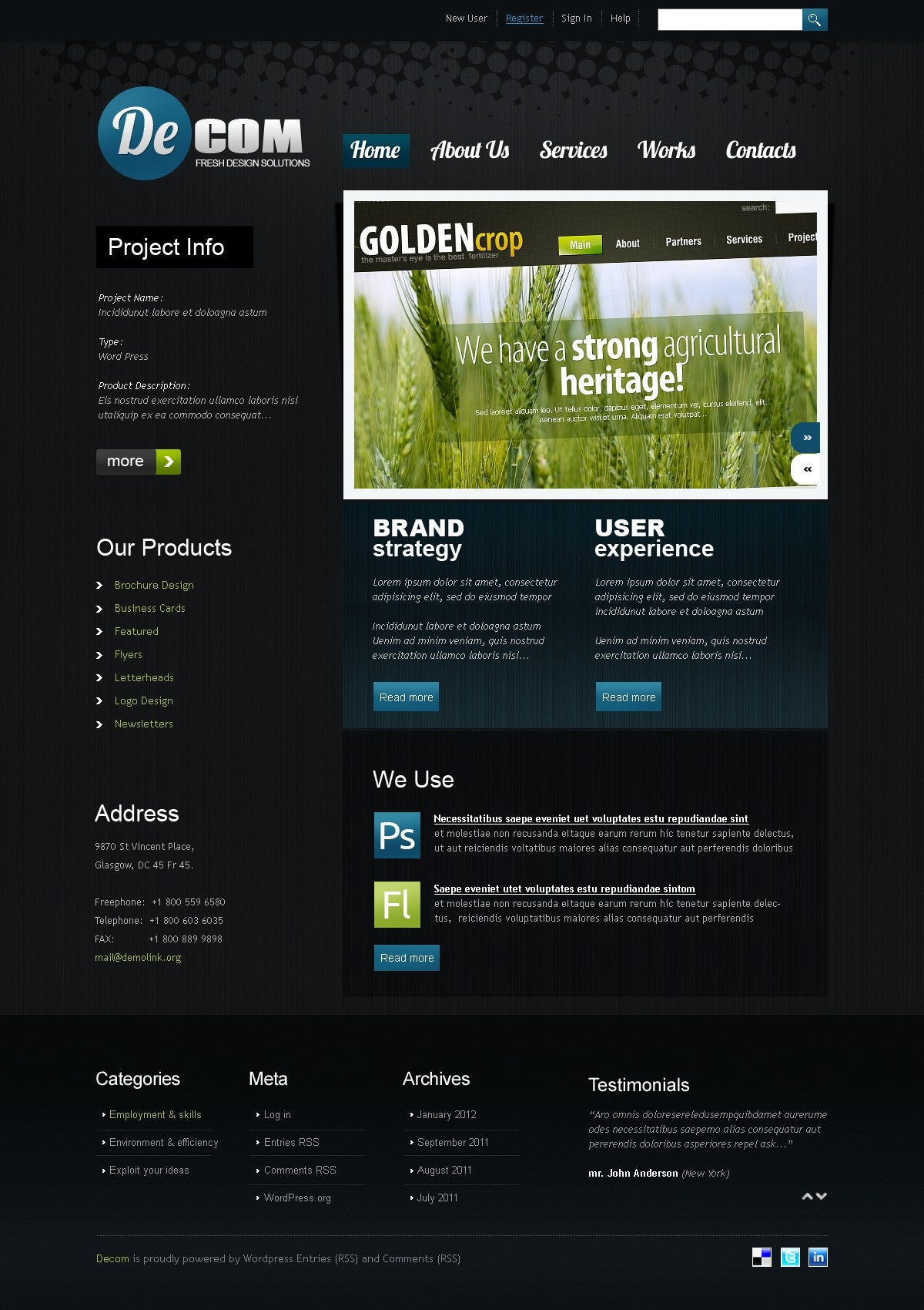 WordPress Themes - GoWebBaby.Com