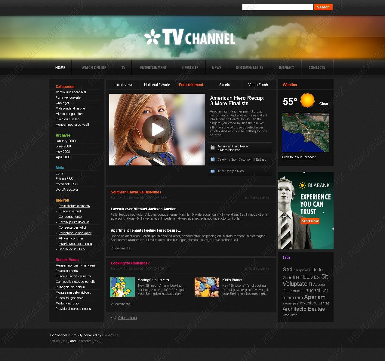 WordPress Themes - GoWebBaby.Com