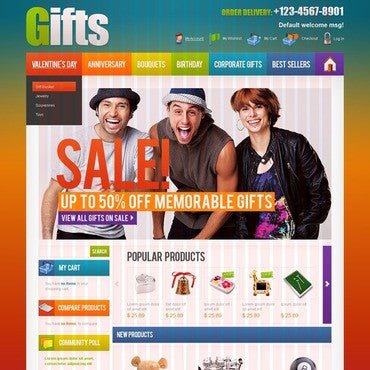 Magento Themes - GoWebBaby.Com