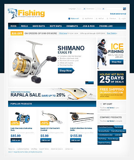 Magento Themes - GoWebBaby.Com