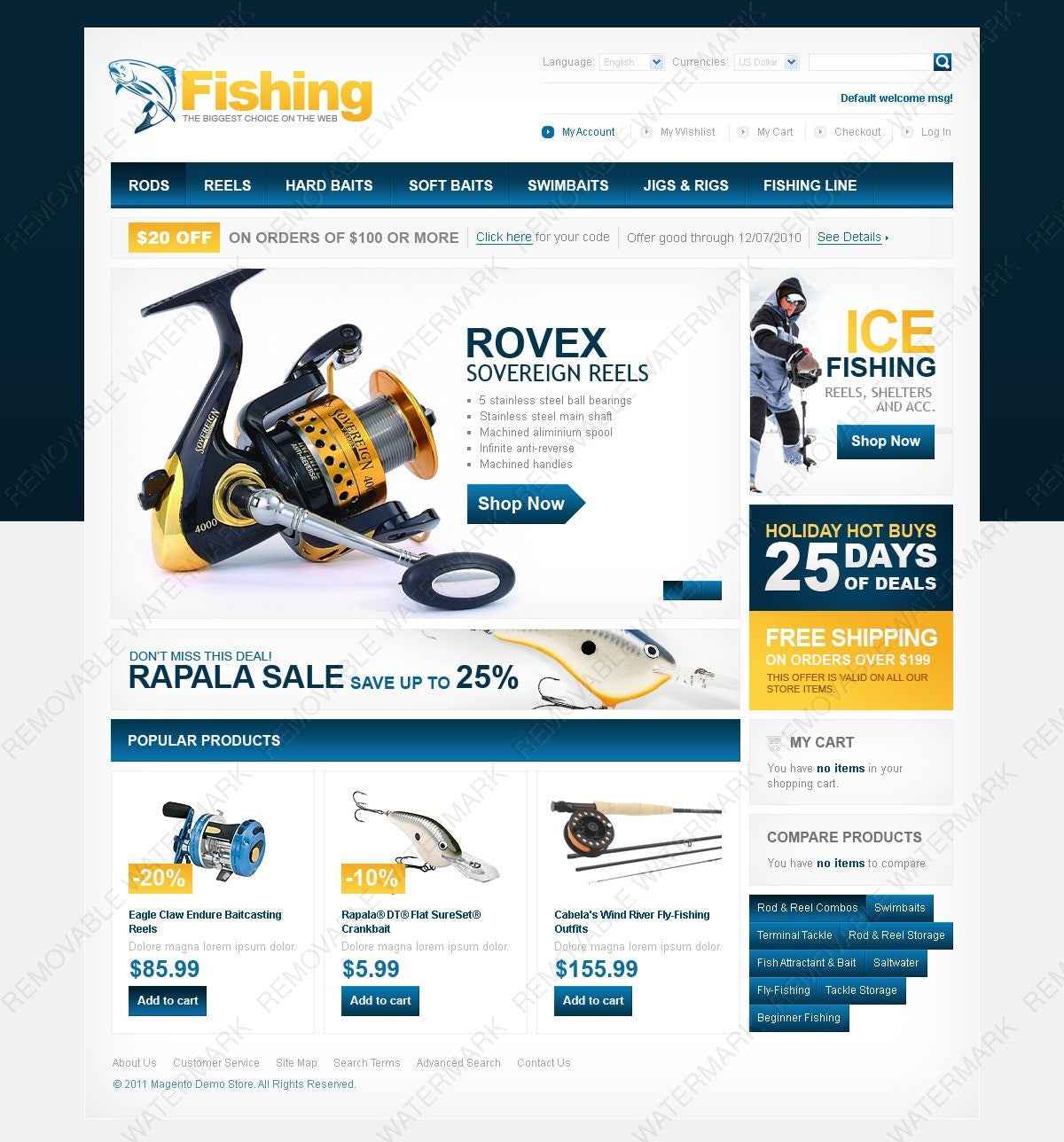 Magento Themes - GoWebBaby.Com