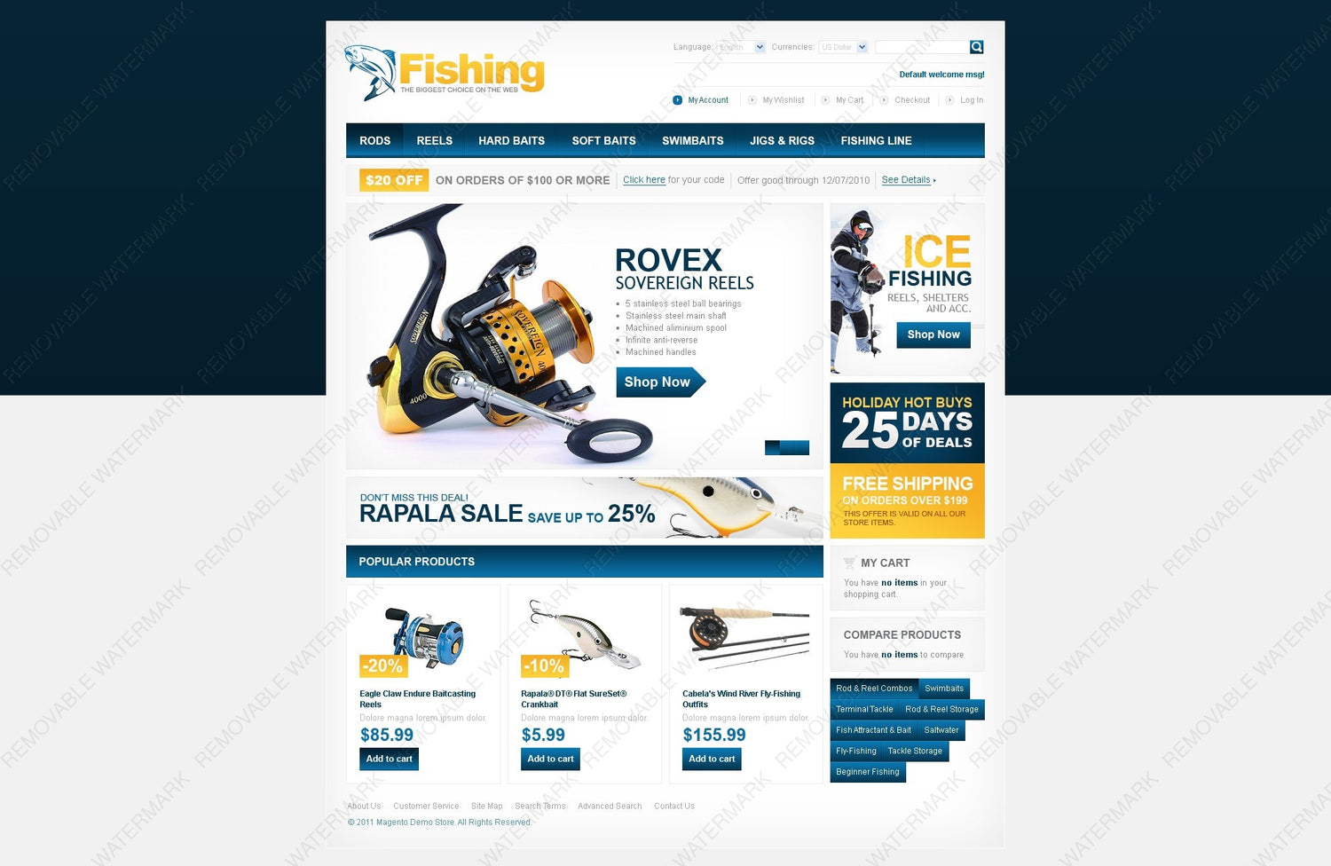 Magento Themes - GoWebBaby.Com