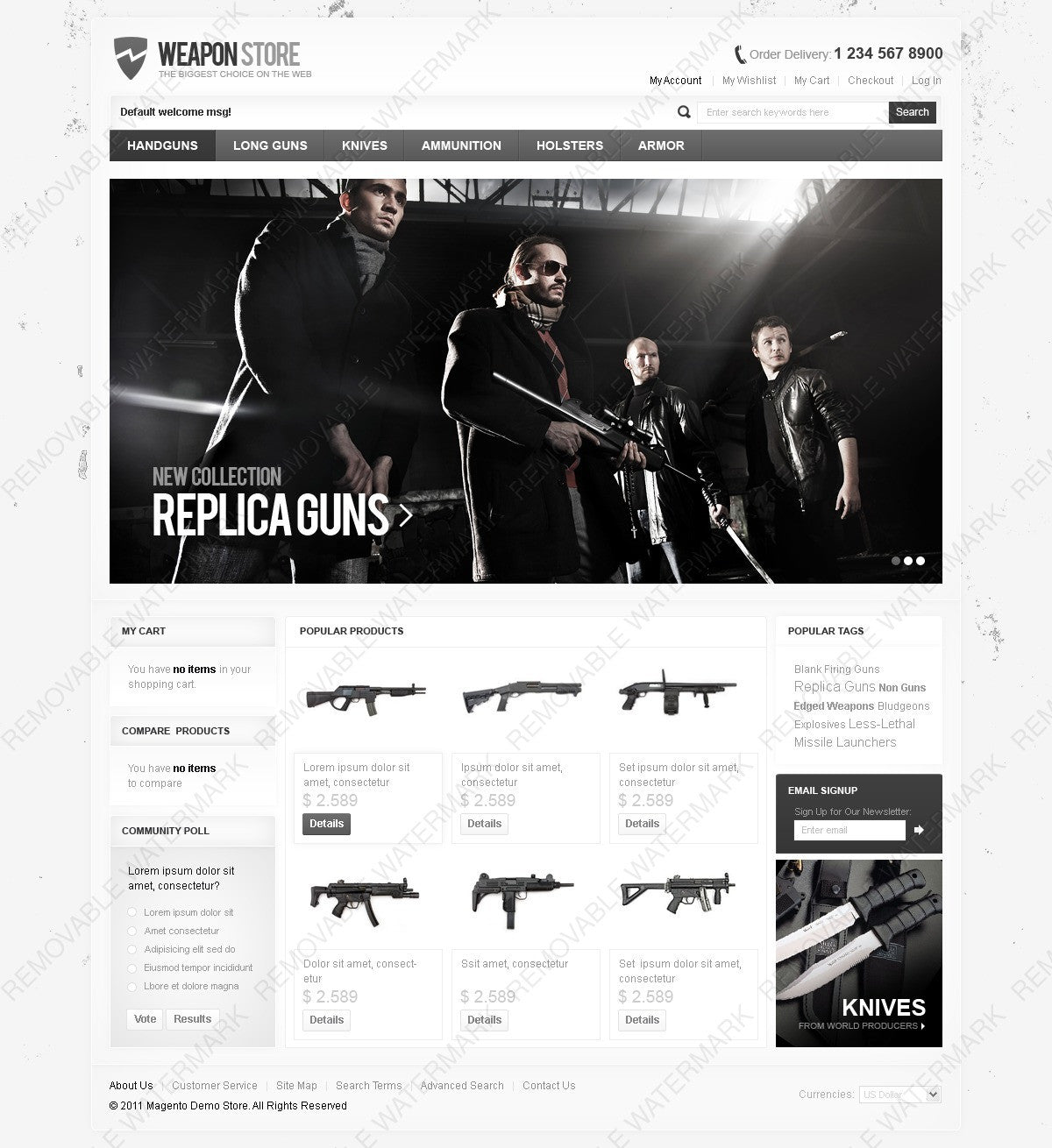Magento Themes - GoWebBaby.Com