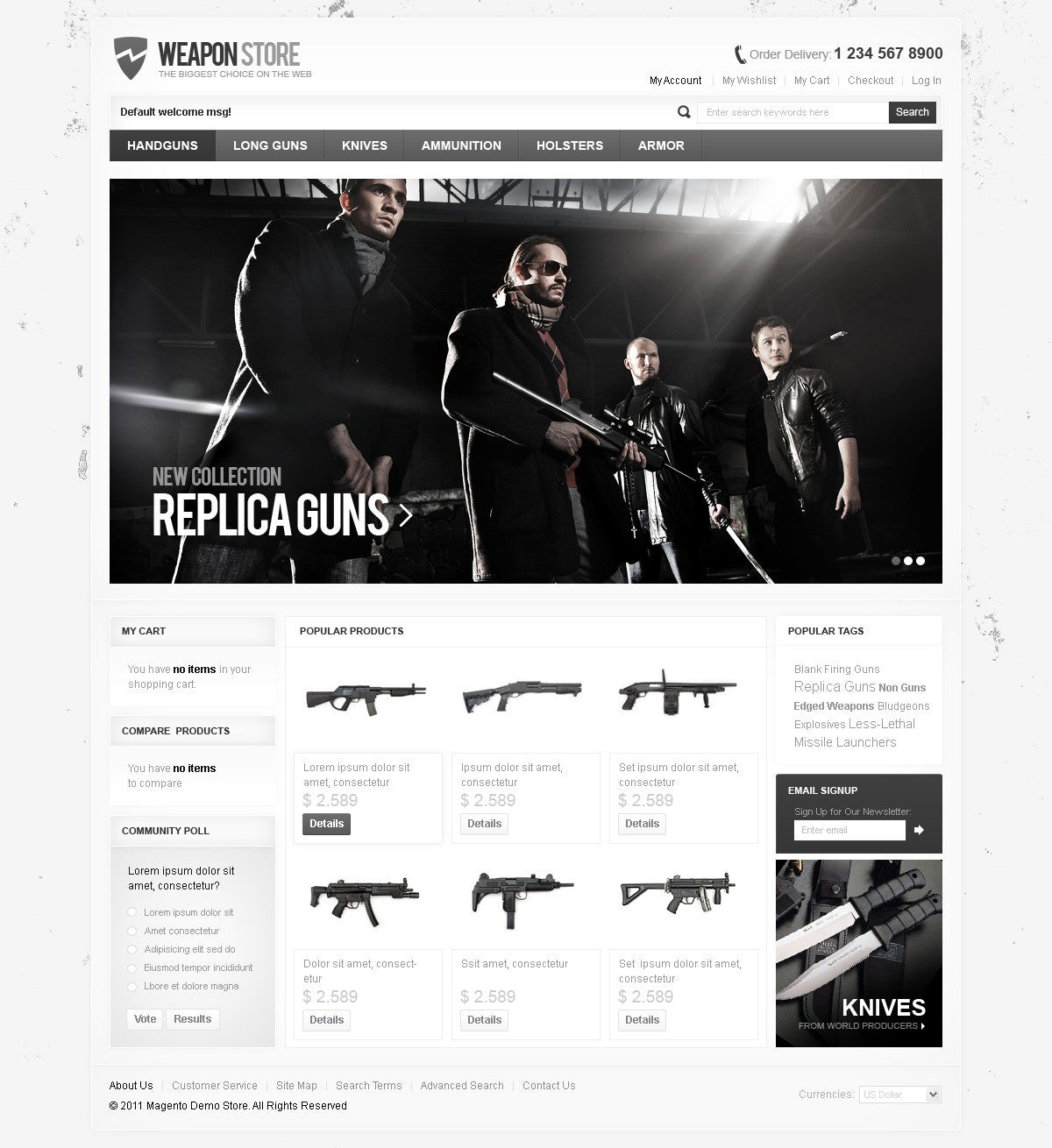 Magento Themes - GoWebBaby.Com