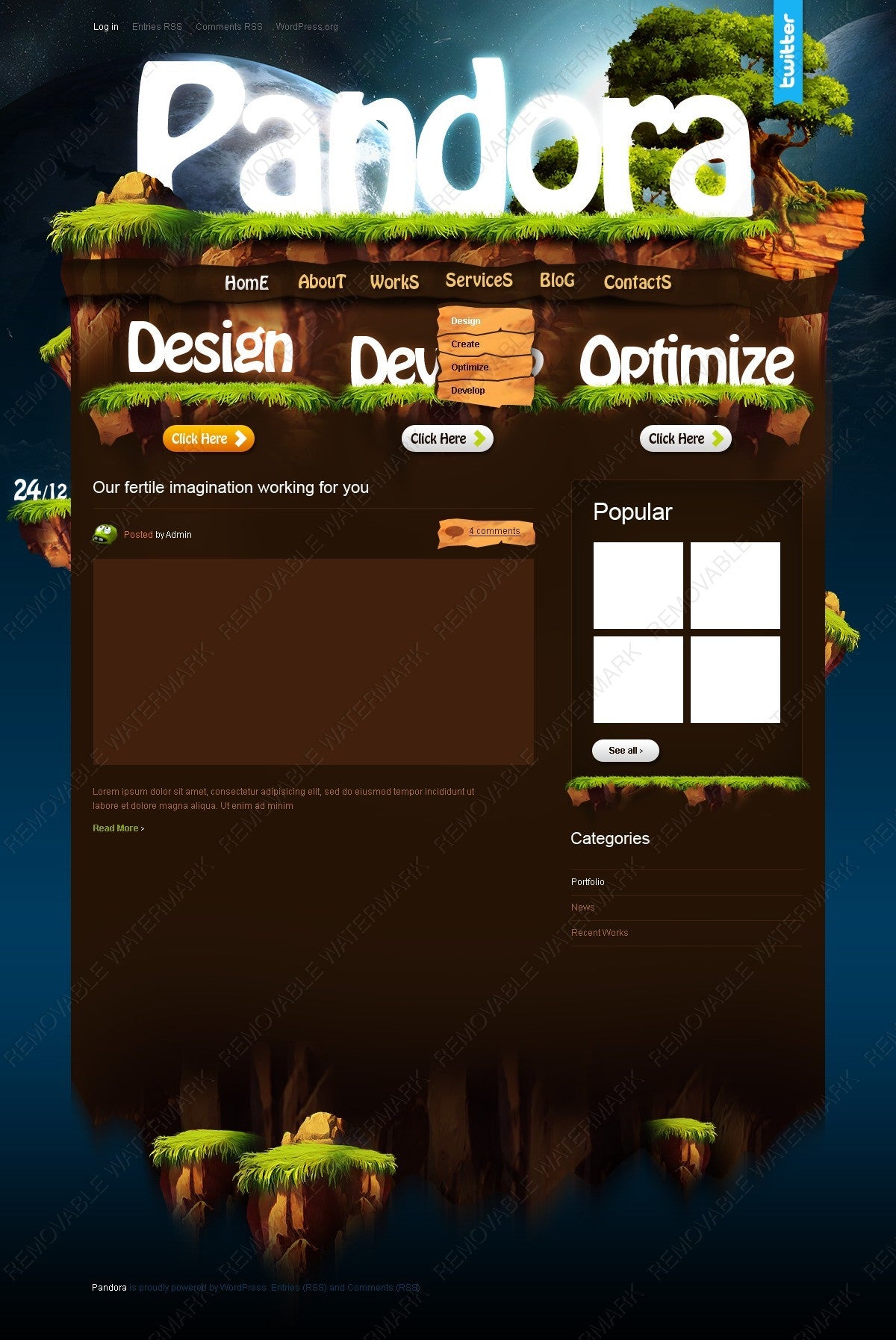 WordPress Themes - GoWebBaby.Com