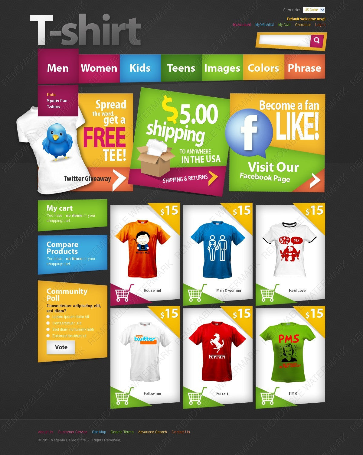 Magento Themes - GoWebBaby.Com