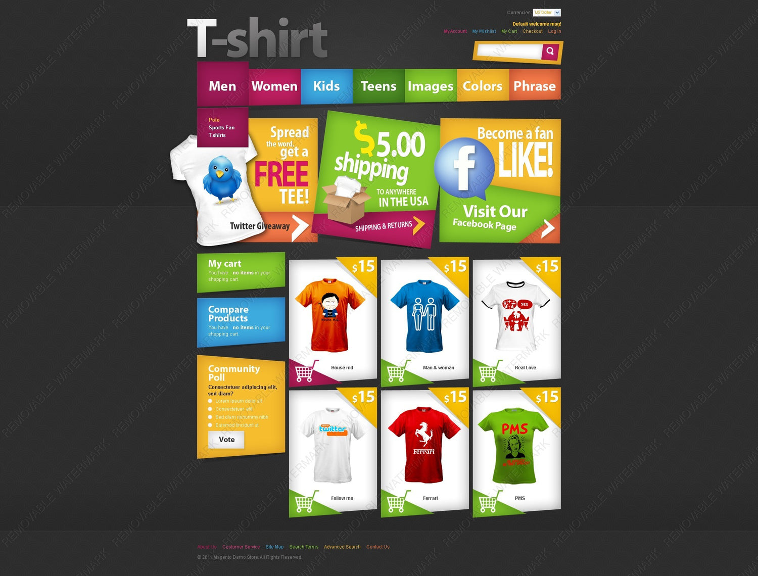 Magento Themes - GoWebBaby.Com