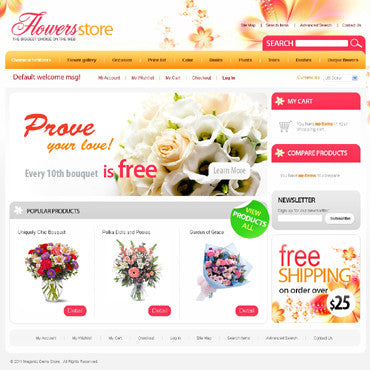Magento Themes - GoWebBaby.Com