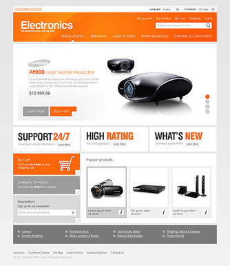 Magento Themes - GoWebBaby.Com