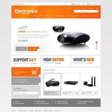 Magento Themes - GoWebBaby.Com