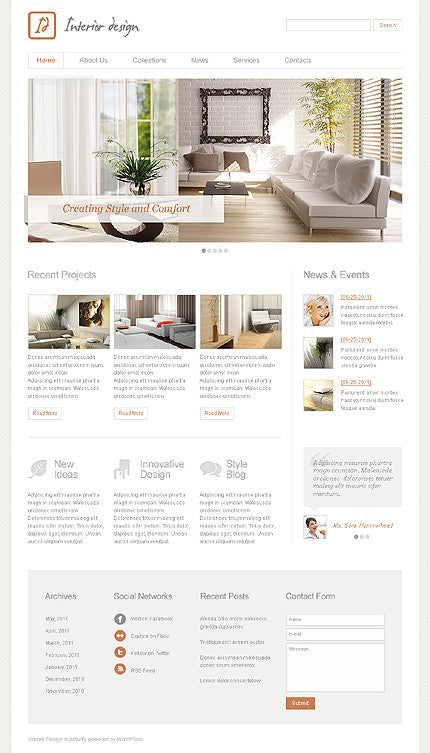 WordPress Themes - GoWebBaby.Com