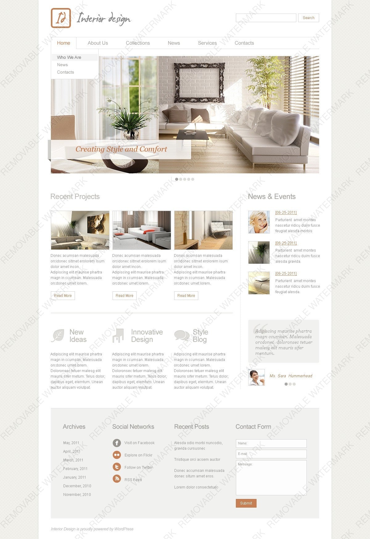 WordPress Themes - GoWebBaby.Com