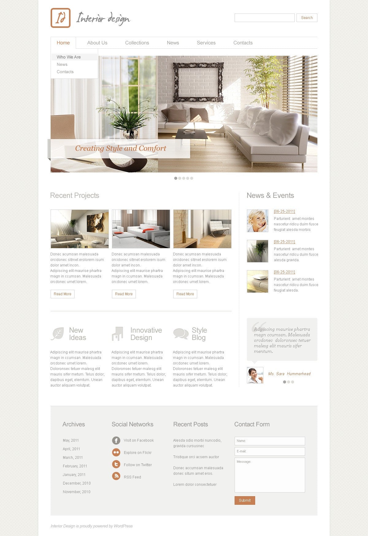 WordPress Themes - GoWebBaby.Com