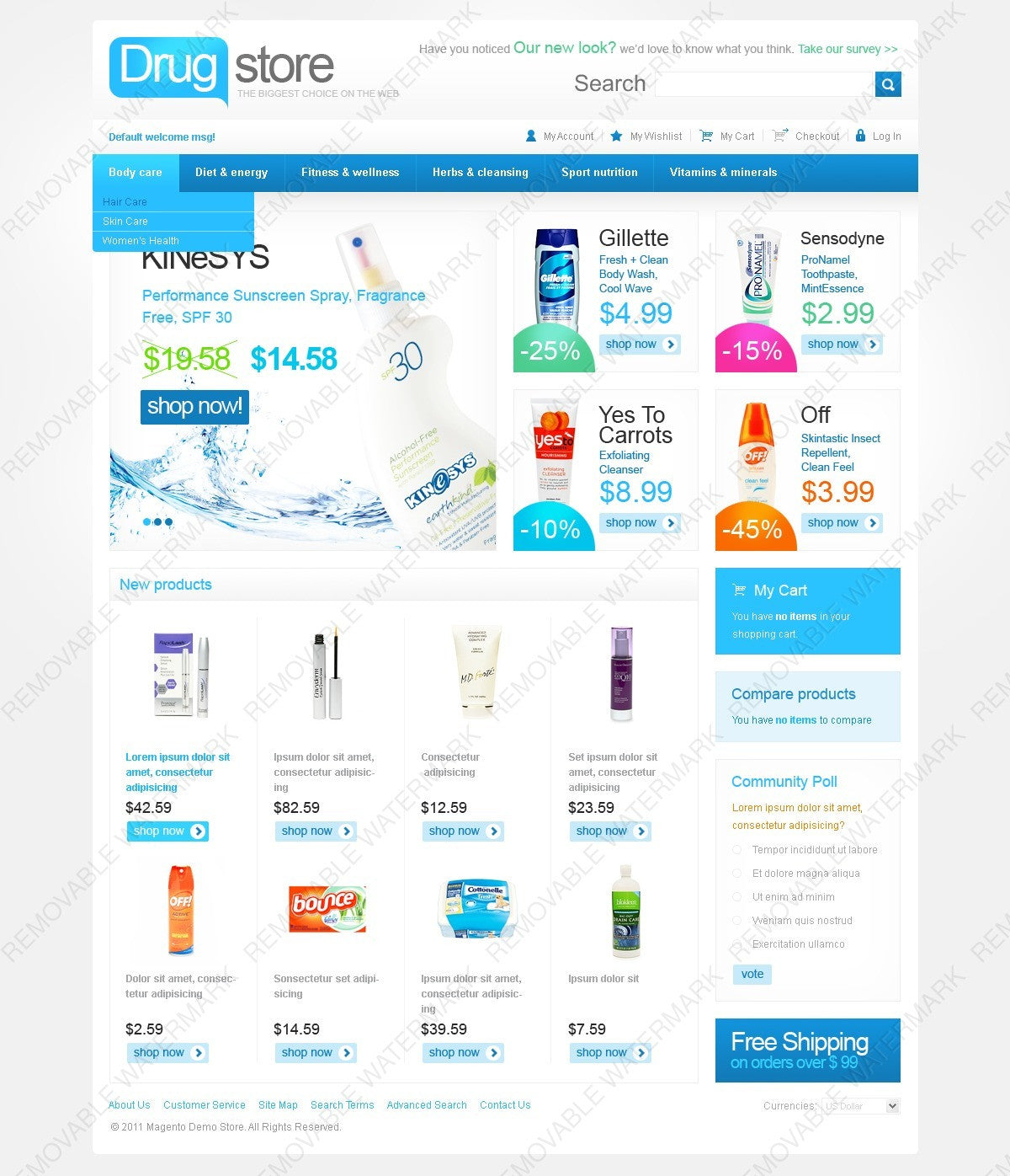 Magento Themes - GoWebBaby.Com