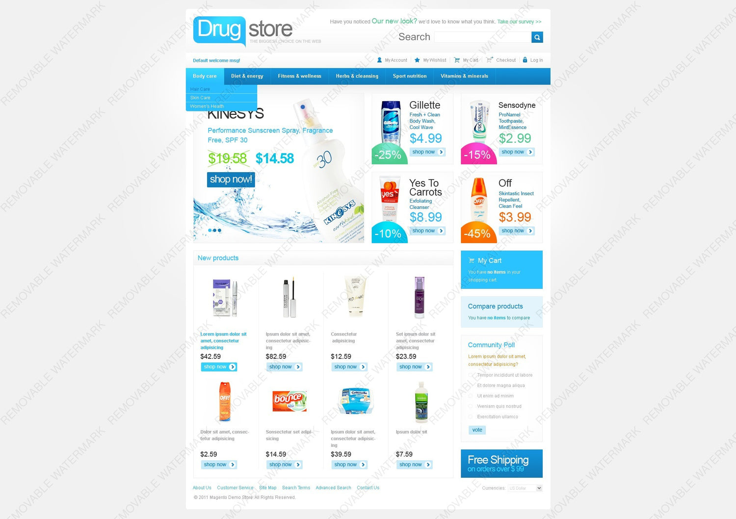 Magento Themes - GoWebBaby.Com