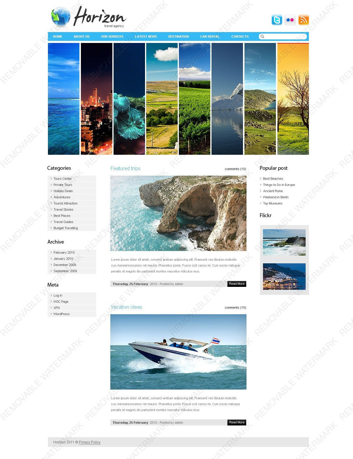 WordPress Themes - GoWebBaby.Com