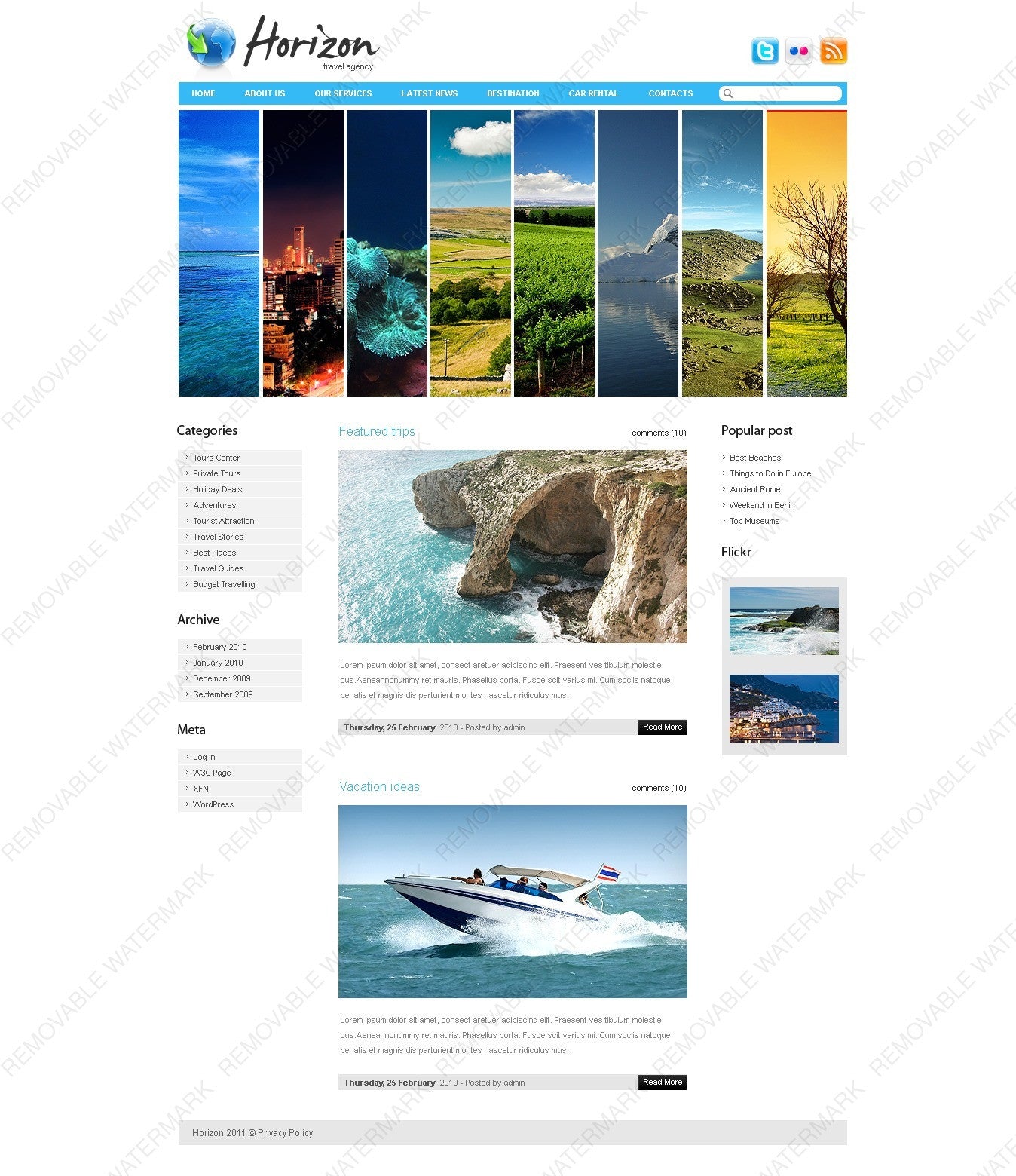 WordPress Themes - GoWebBaby.Com