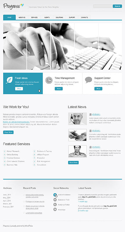 WordPress Themes - GoWebBaby.Com