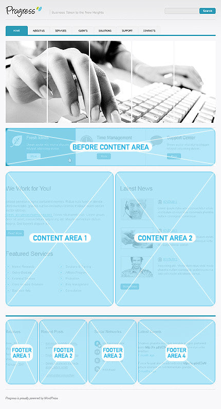 WordPress Themes - GoWebBaby.Com