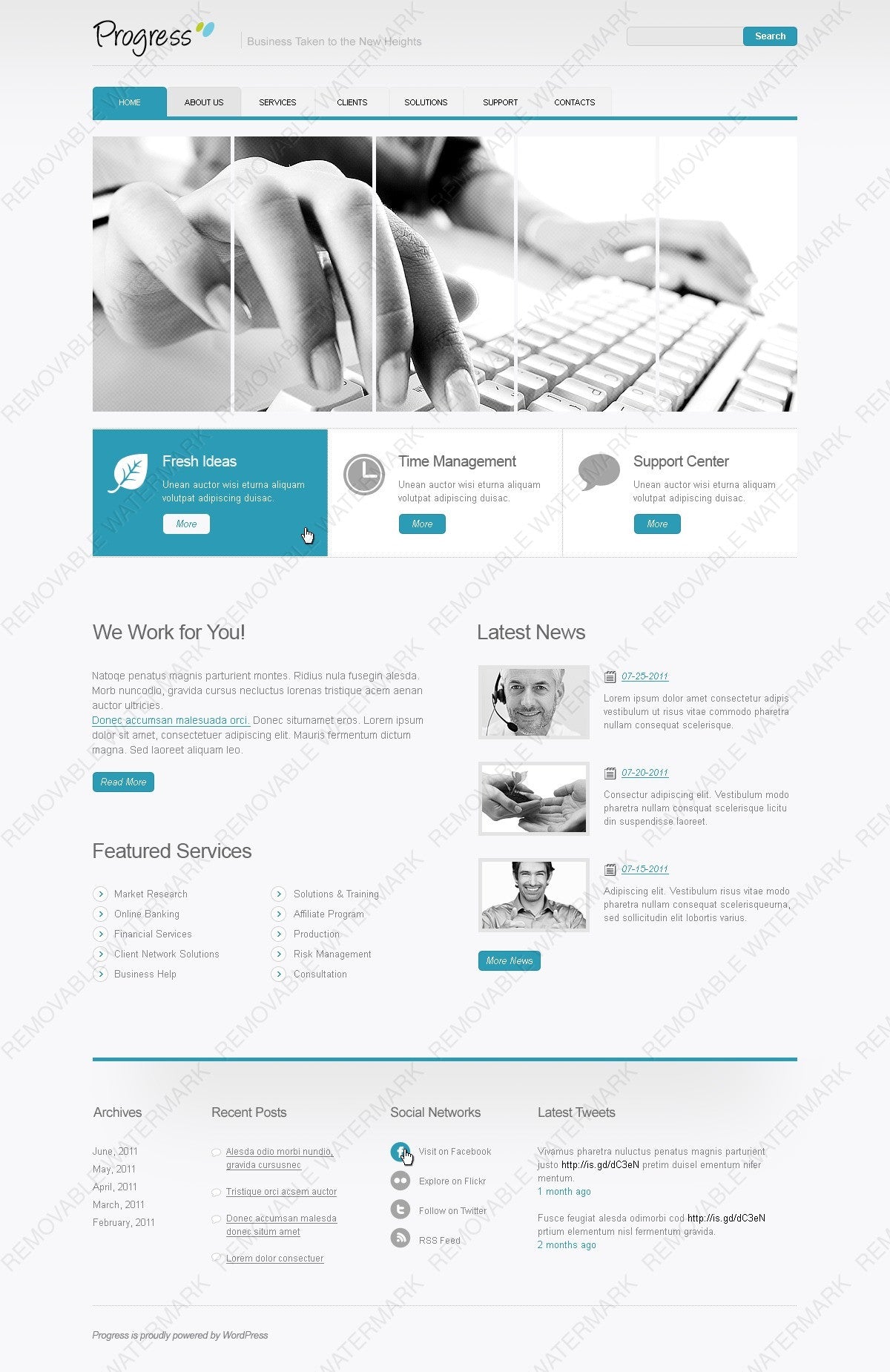 WordPress Themes - GoWebBaby.Com