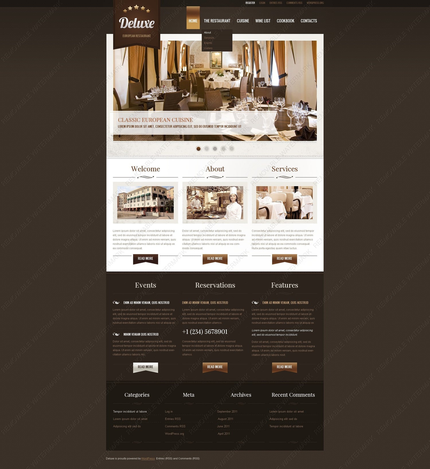 WordPress Themes - GoWebBaby.Com