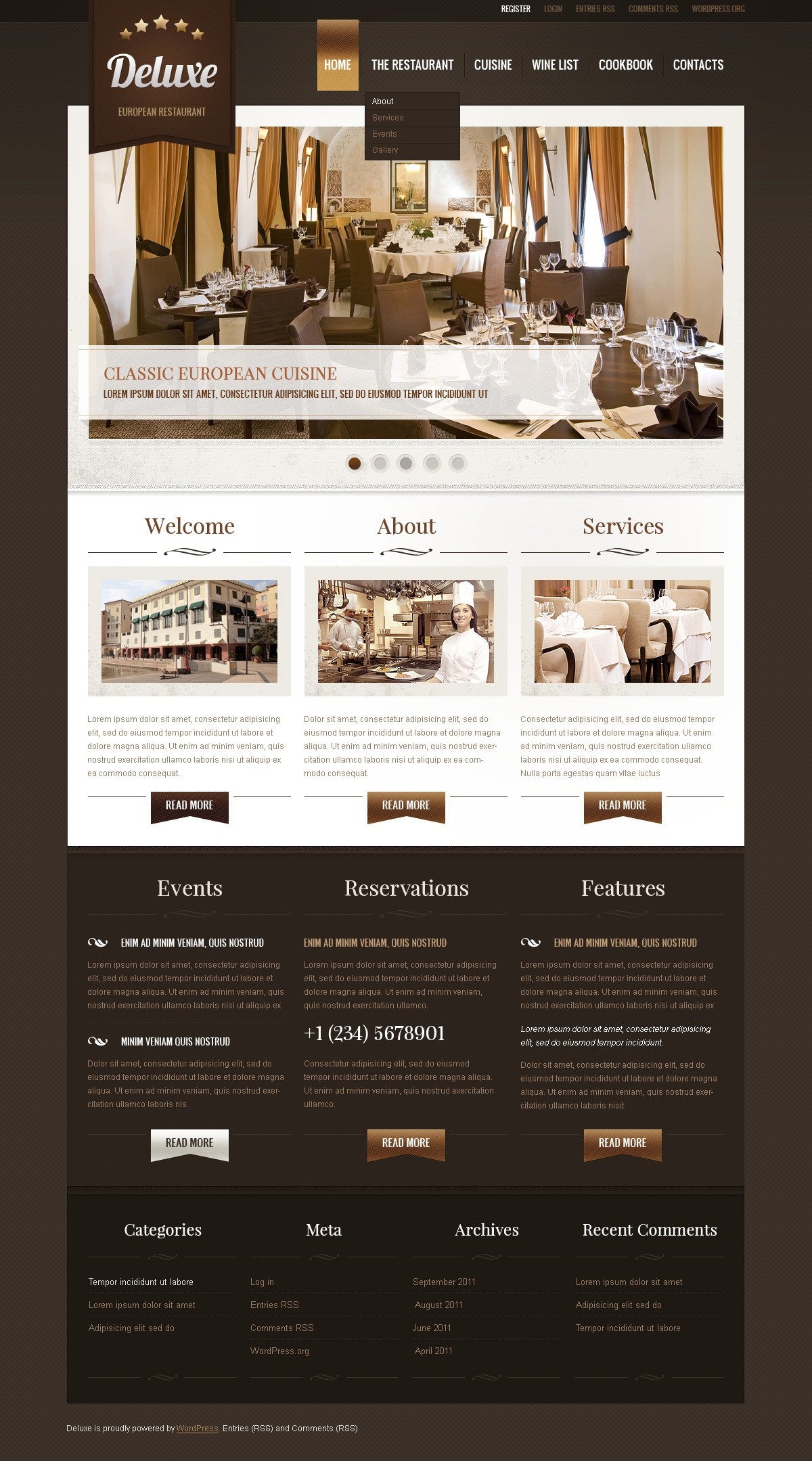WordPress Themes - GoWebBaby.Com