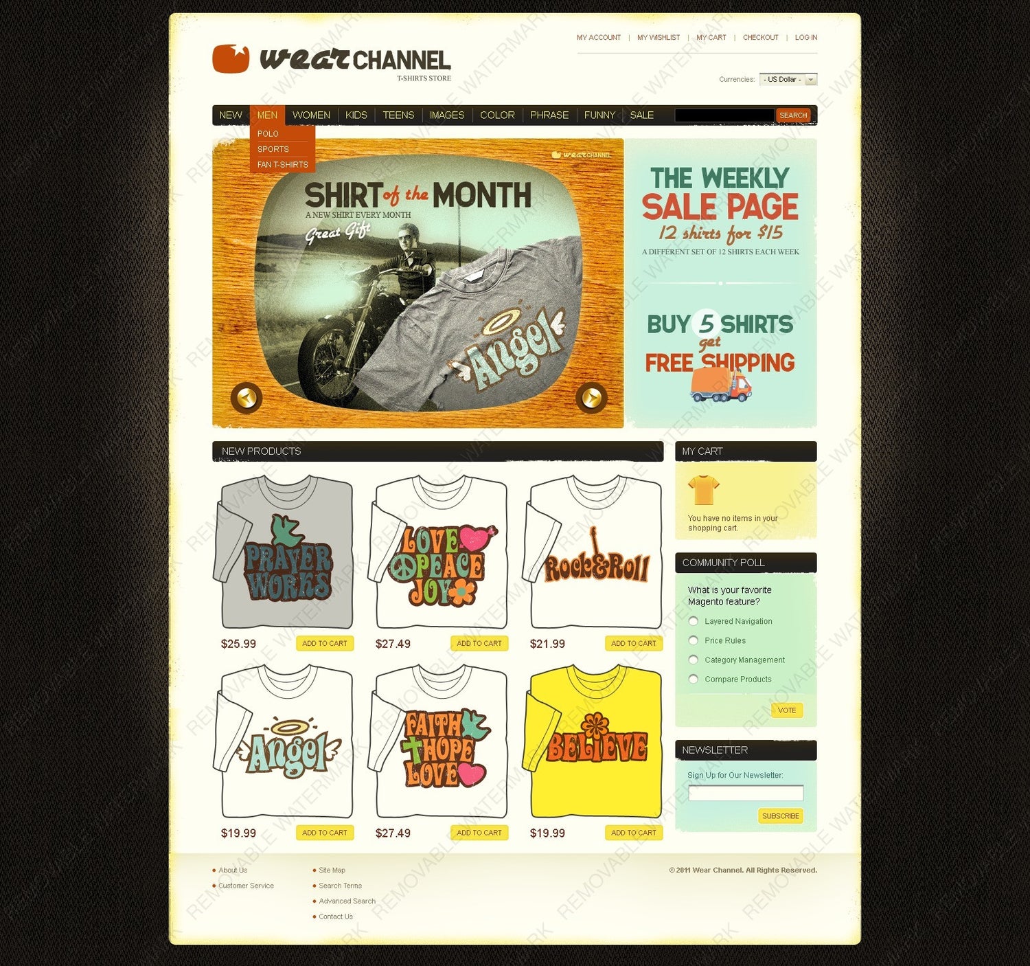 Magento Themes - GoWebBaby.Com